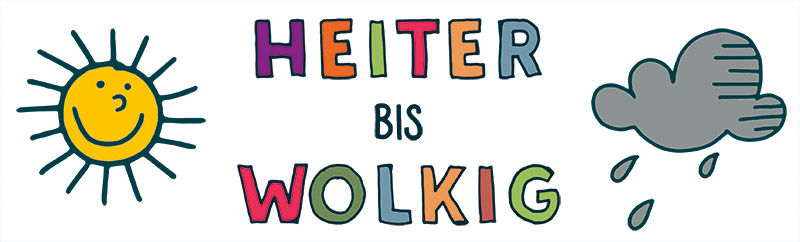 "heiter bis wolkig" Logo